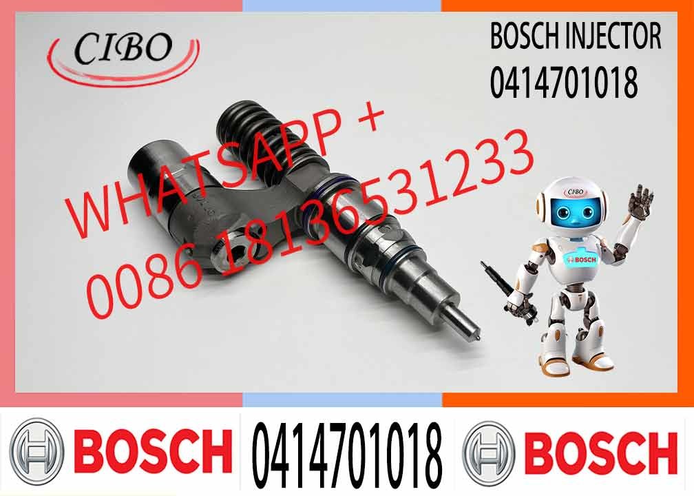 NINE Brand High Pressure Engine Fuel Injector 0414701018 Common Rail Injector Nozzle 1440578