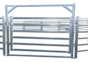 Wholesale Fram Stockyard Portable Stock Panels , Welded Steel Heavy Duty Cattle Panels from china suppliers