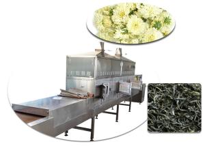 Wholesale Durable High Efficiency Flower Dryer Machine , Tea Microwave Dryer Machine from china suppliers