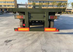 Wholesale 3 Axle 40FT 20FT Container Chassis Skeleton Truck Semi Trailer for Container Transport from china suppliers