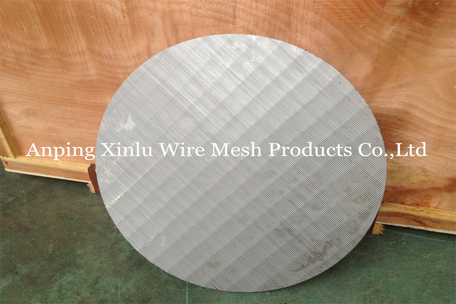 Diameter 500mm Johnson Wedge Wire Screen Flat Panel For Filtering And Grain Drying