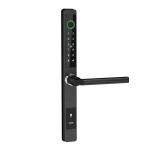 Waterproof IP65 Bluetooth Smart Lock For Al Narrow Frame Glass Door