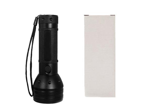 51 Lamp 395NM UV LED Flashlight Detector for Currency, Fluorescent, Search Amber