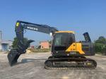 Used Volvo EC140 Hydraulic Excavator 1.0m3 Bucket Capacity Excellent Condition