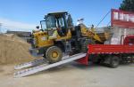 Anti Corresion Sheet Metal Fabrication Parts Truck Unloading Ramp Aluminum Ramp