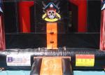 Commercial indoor kids pirate bounce house with pillars inside made in China