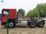 Sinotruk Howo Used Tractor Trucks 50 Tons 371hp Prime Mover 2016 Year