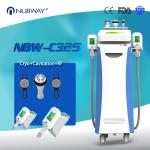 2016 hot sale 5 kryo handles Vacuum Cavitation fat freezing cryolipolysis