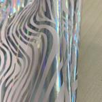 74gsm Printed Dazzling 300t Polyester Taffeta Fabric 50dx50d