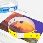 Custom Logo Promotional Item Wristbands Vinyl One Layer PVC Waterproof Colorful