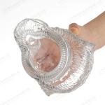 Clear 1000ml Large Size Ape Head Shape Vodka Glass Bottle for Beverage Packaging