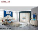 Anti Dirty Bedroom Sets Furniture European Style White King Bedroom Set
