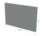 Composite Fiberglass Rock Climbing Wall Panel for Climbing Gym Max Capacity 100