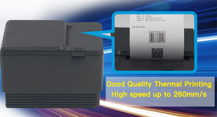Thermal Printer for Restaurant Back Kitchen Hotel Bakery Buff Shop Store 150KM Print Life