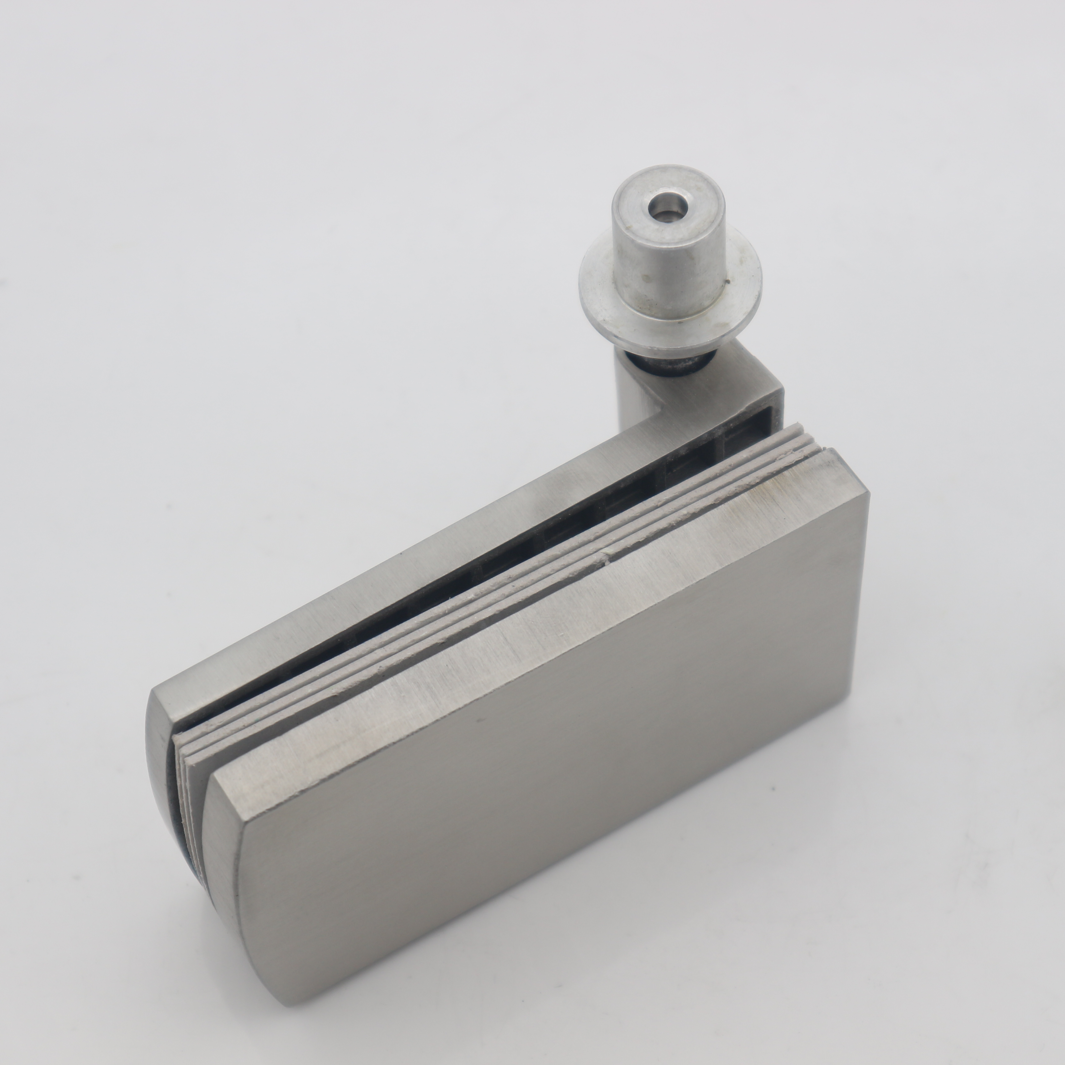 Zinc Alloy Glass Hardware Sliding Folding Frameless Glazing Systems Interior Bifold Door