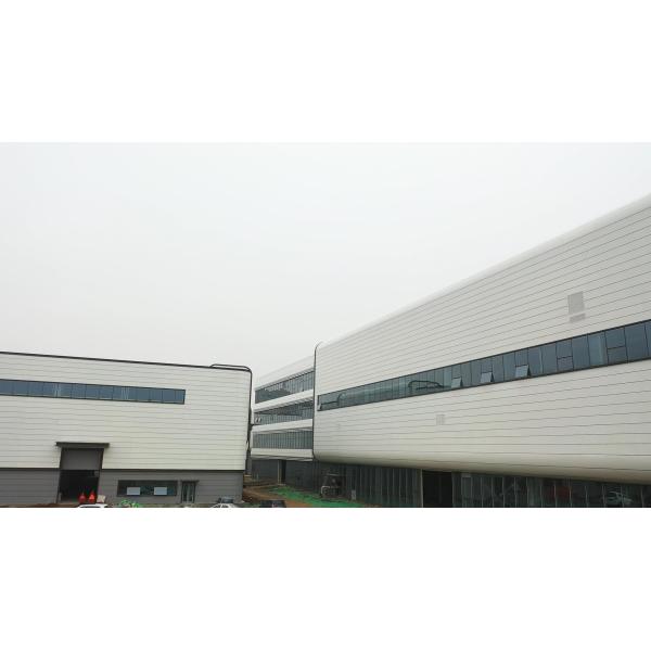 Wanhui Phase II Cheap Beautiful Commerical Multifunctional Facility Steel Structure Metal Prefabricated Buildings