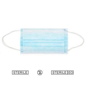 Wholesale Disposable Surgical Non Woven Medical Face Masks / 3Ply Disposable Earloop Surgical Face Mask from china suppliers