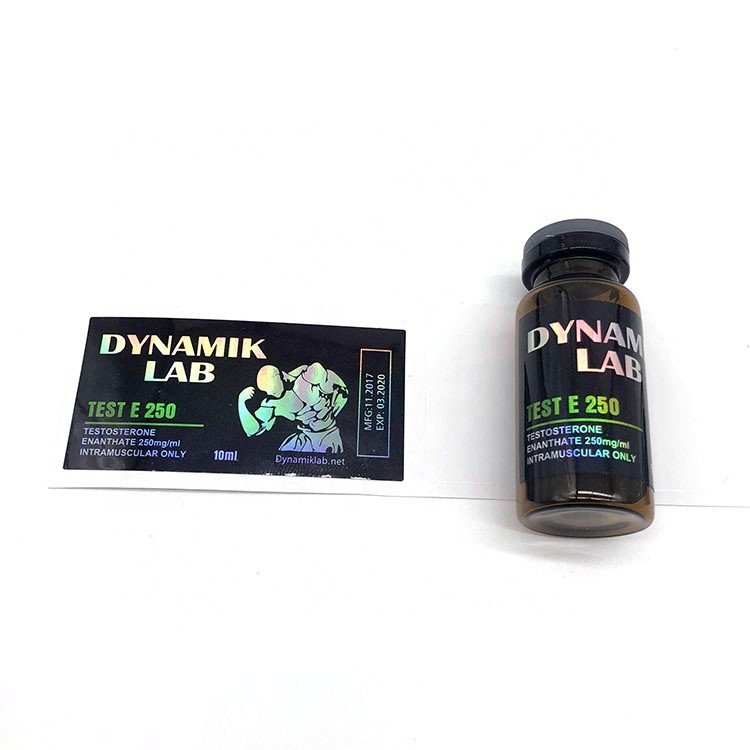 Printing Glass 10ml Vial Labels Custom Holographic Labels For 10ml Bottles