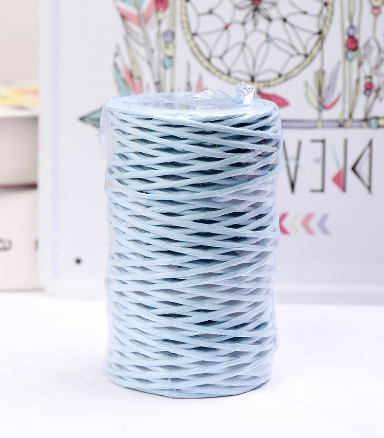 Iron Wired 2mm Paper Rope Eco DIY Twisted Paper Cord Biodegradable