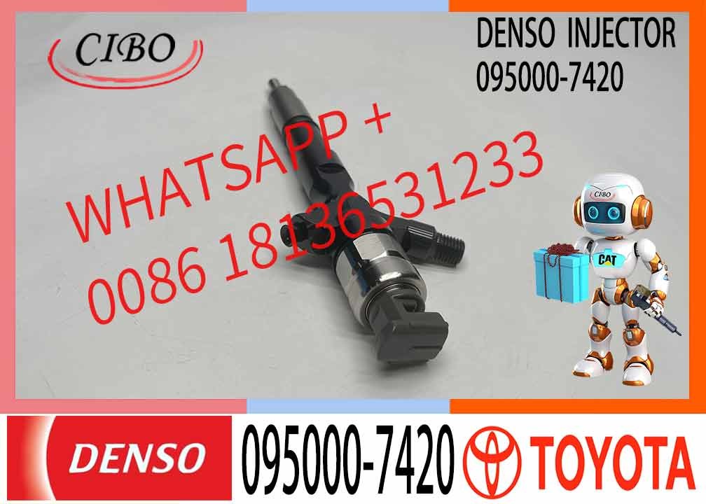New Common Rail Injector 095000-7420 23670-30250 095000-7430 095000-7790 for 1KD 2KD Diesel Nozzle Assembly High Quality