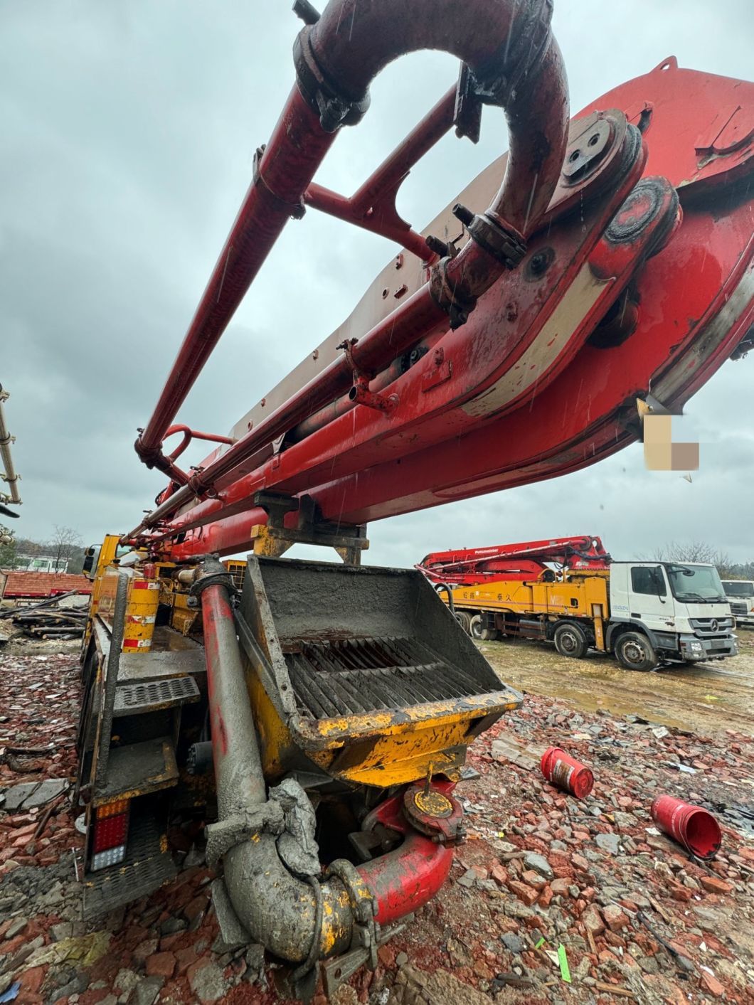 Pusmeister Concrete Pump Truck 42 Meters, The Company&prime;s Inventory Direct Sale