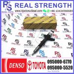 High quality diesel common rail injector 23670-39185 095000-7040 095000-6770