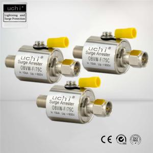 Wholesale 75Ohm Surge Protection Device SPD 20kA , Coaxial Cable Lightning Arrestor from china suppliers