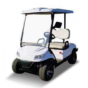 Wholesale 48 Volt Electric 2 Seater Golf Cart Buggies white All Wheel Drive from china suppliers