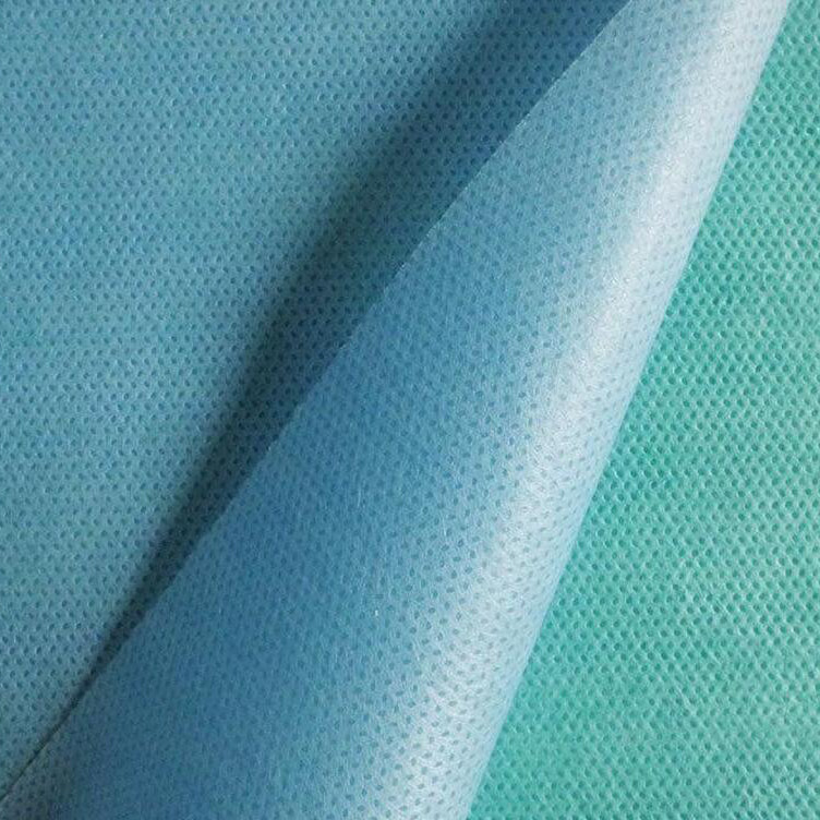 Hygiene Blue Color Sms Pp Non Woven Fabric For Surgical Gown