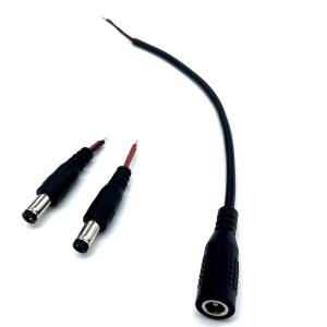 Wholesale OEM ODM DC Power Cables 5521 5525 3.5mm Male To Male from china suppliers