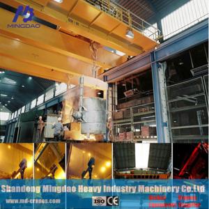Wholesale MD Brand High Efficiency Double Girder Bridge 5ton-200ton OR On Request Metallurgy Crane from china suppliers