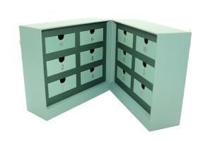 China Cardboard Rigid Gift Packaging Advent Calendar Box With 12 Drawers on sale