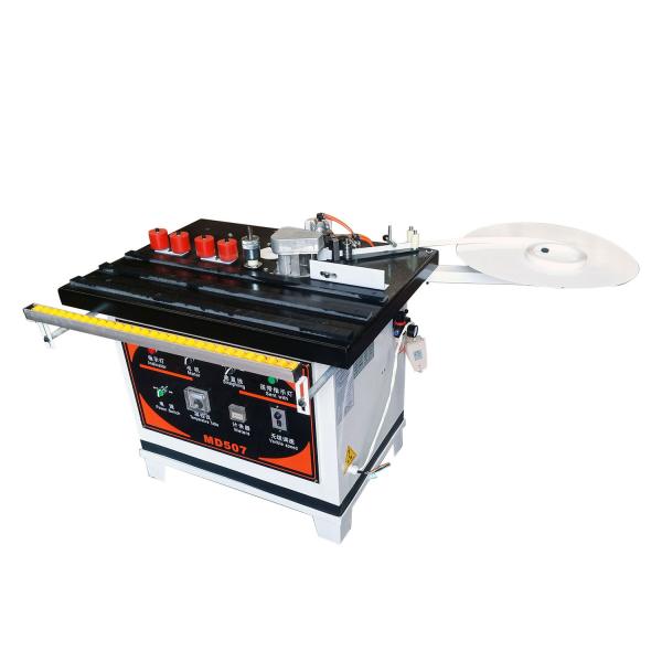 PVC Edge Banding Machine for Furniture Production 2kW Power and 1600W Heating