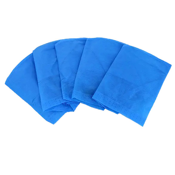 Medical Nonwoven Surgical Bouffant Cap Disposable Hair Net 24'' 14gsm