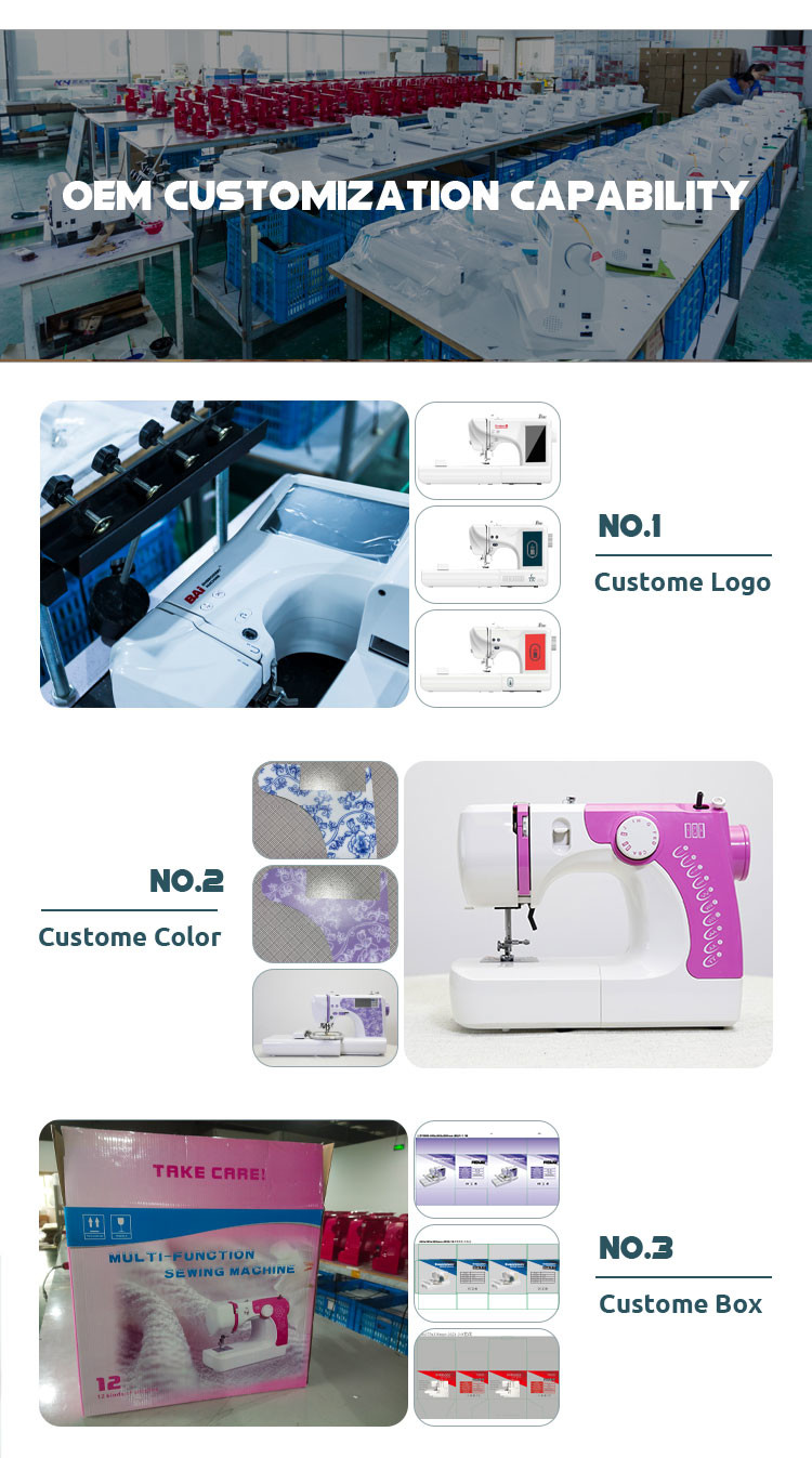 OEM Overlock Sewing Machine 6.5kg T Shirt Sewing Machine