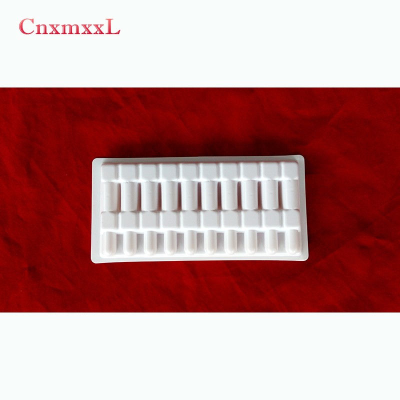 Clear PVC Medical Drug Plastic Blister Packaging Thermoformed Plastic Trays OEM