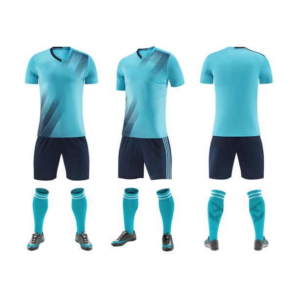 Soft and Quick-Drying Breathable Comfortable Football Jersey Tracksuit Customize