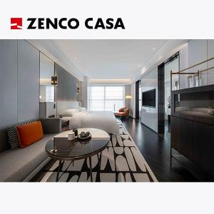 Wholesale Modern Style Hotel Bedroom Furniture Set Bed Size 2000*2000*300mm from china suppliers