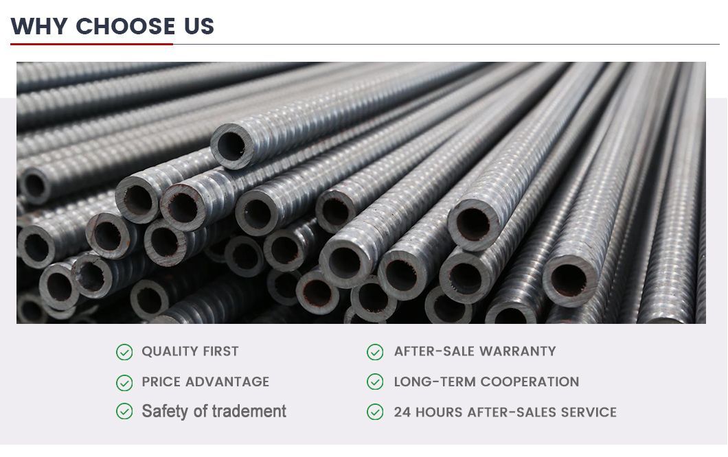 Roof Rock Bolt T40 Anchor Bar Micro Pile Anti Floating Anchor Rod High Quantity Anchor Price