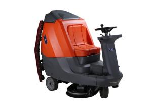 Wholesale Customized Ride On Floor Cleaner / Industrial Ride On Cleaning Machines from china suppliers