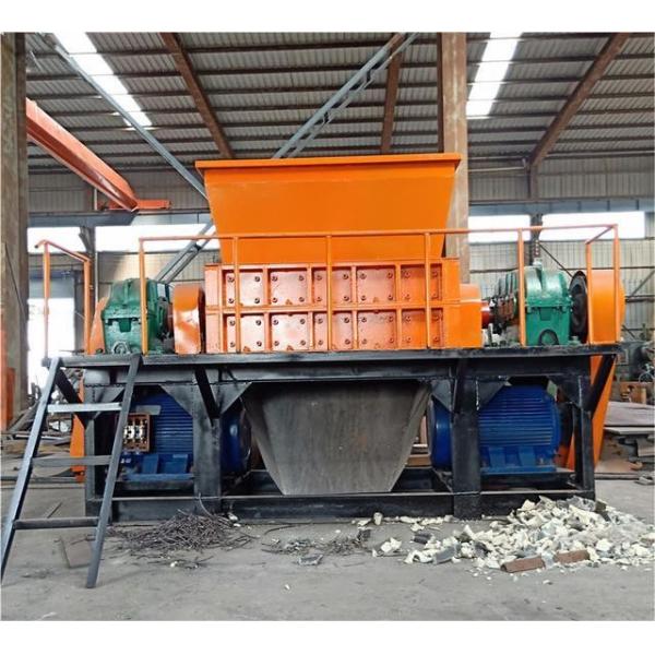 Waste Timber Wood Double Shaft Shredder Machine Manufacturer Automatic