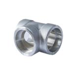 304 304L 316 316L High Pressure Stainless Steel Fittings Equal Tee socket