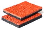 13mm Rubber Athletic Running Track Full Pour System Tartan Stadium Running Track