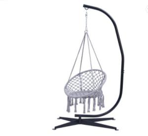 Wholesale Indoor 350lbs Capacity C Frame Chair Stand Space Saving Hanging Chair Frame from china suppliers