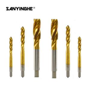 Wholesale HSS Spiral Thread Tapping Tool Cutting Screw Threading Tap And Die Set from china suppliers