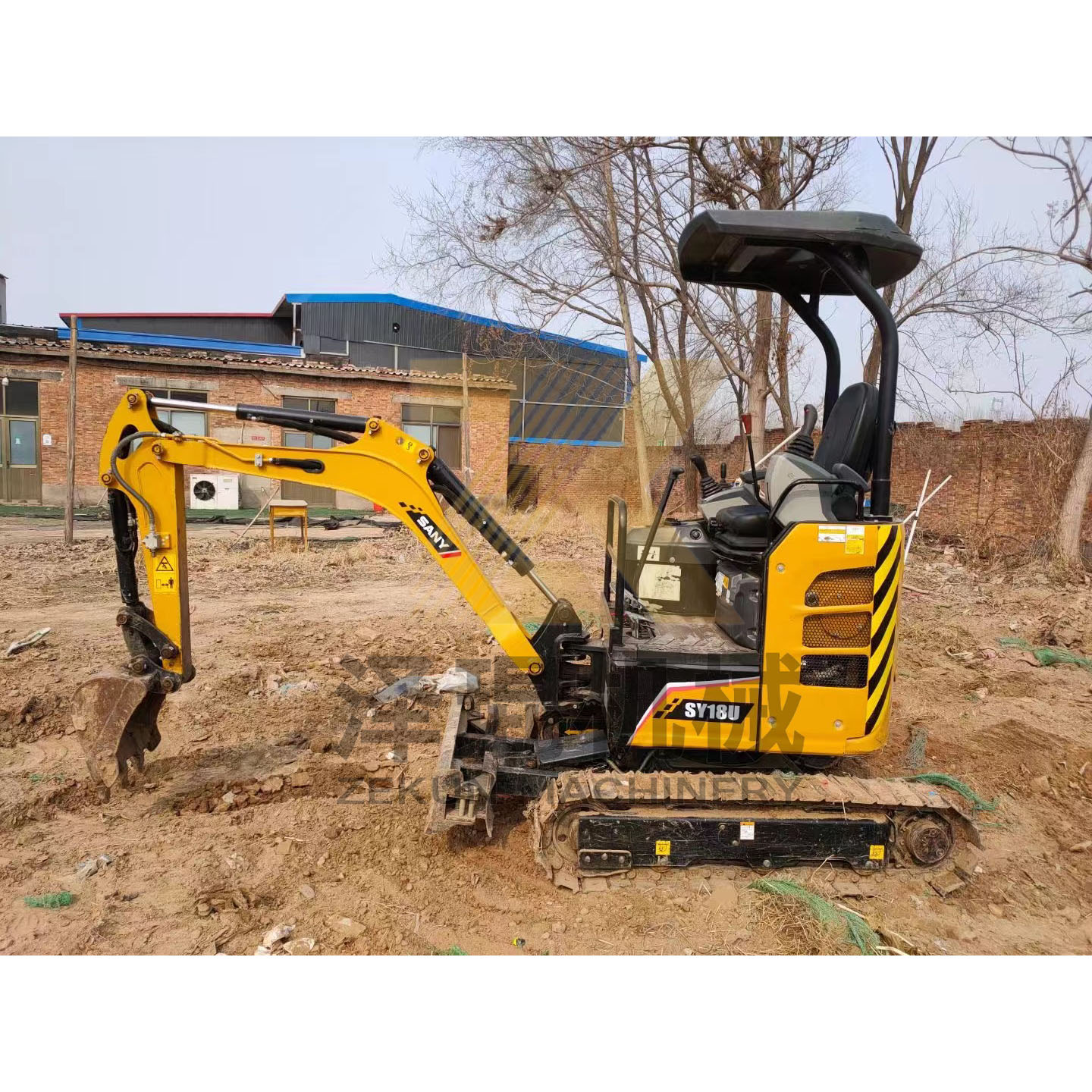 SY18U 1.8 Ton Mini Excavator Perfect for Small Spaces and Tight Budgets