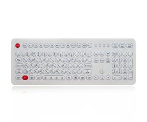 Wholesale Ip68 Washable Waterproof Membrane Keyboard Russia Layout With Metal Dome Pcb from china suppliers