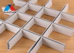 Aluminum Open Cell Ceiling Grid Tiles Anti Static For Industrial Civil Buildings