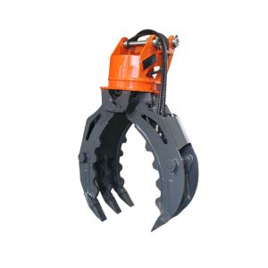 Wholesale Manufacturer High Efficiency Excavator Hydraulic Steel Roc / Log Grab Hydraulic Grab For Komatsu Kobelco Cat Hitachi Etc from china suppliers