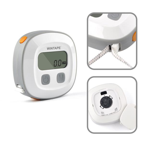 150cm Digital Measuring Tape Meteric Fitness Personal Health Equipment Body Fat
